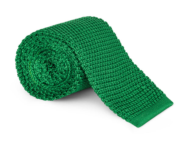 Kenmare Emerald Knit Tie
