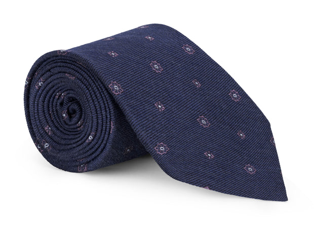 Lee Dark Blue Foulard Tie