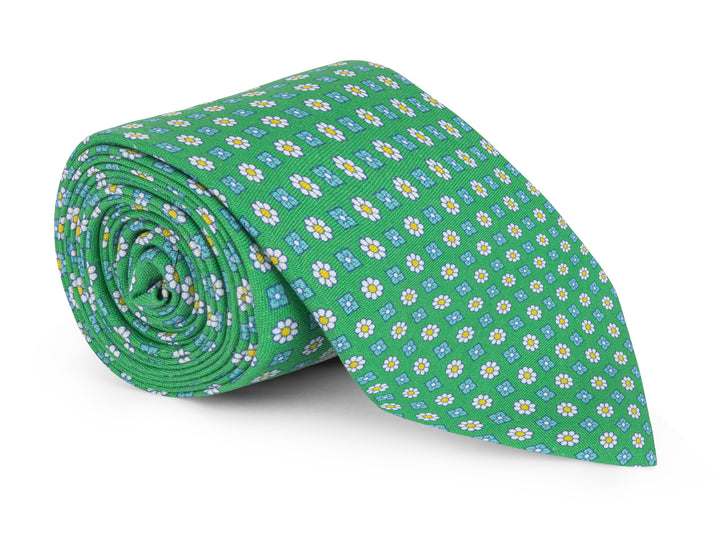 Arden Kelly Green Foulard Tie