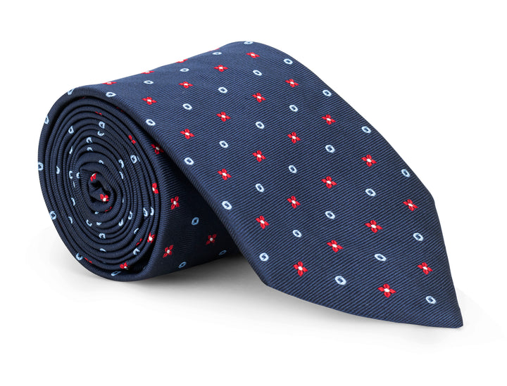 Alter Navy Foulard Tie