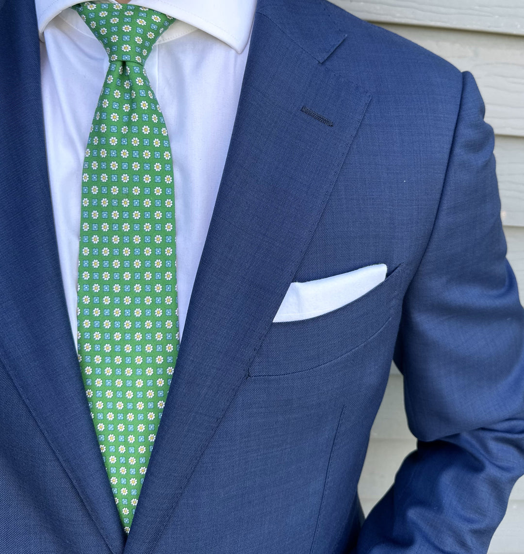 Arden Kelly Green Foulard Tie