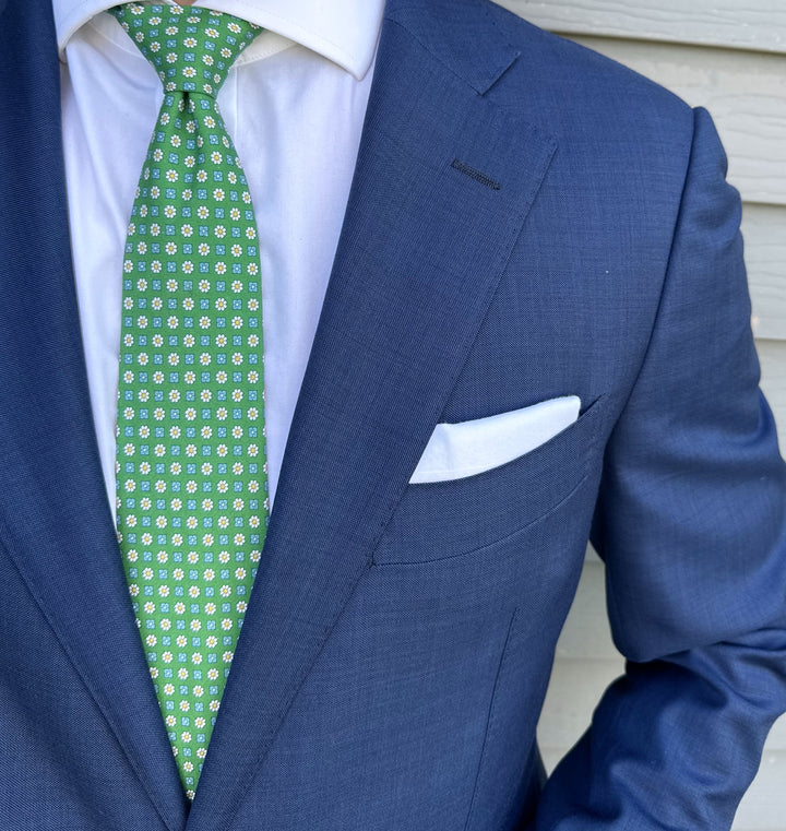 Arden Kelly Green Foulard Tie