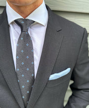 Bartow Gray Foulard Tie