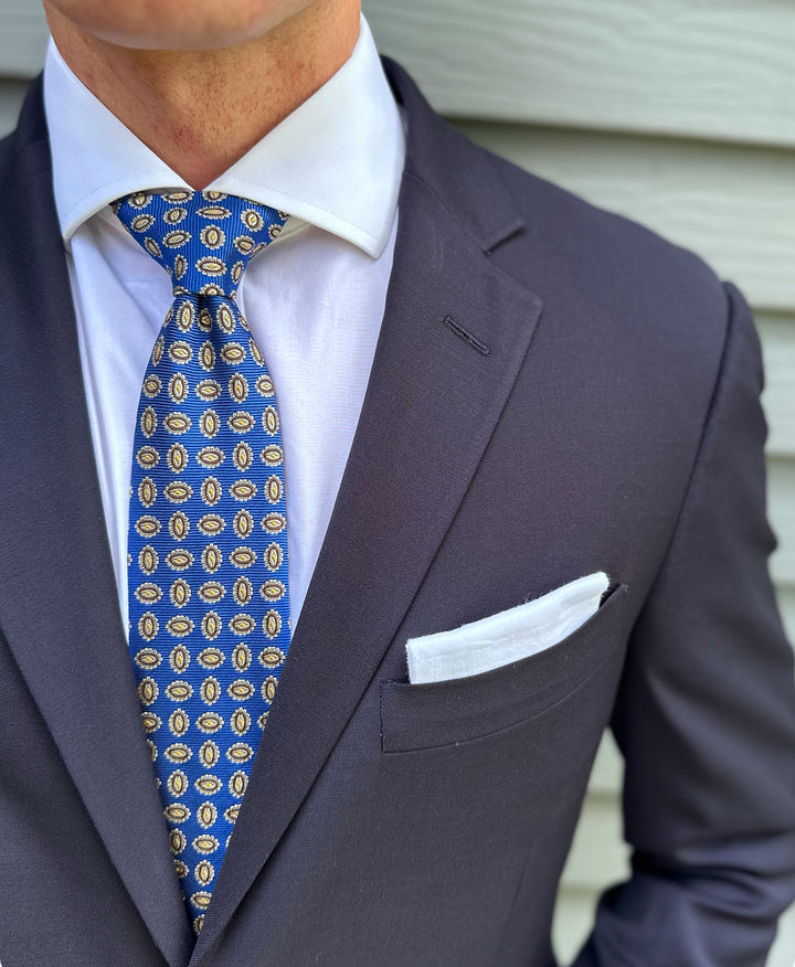 Clawson Blue Neat Tie