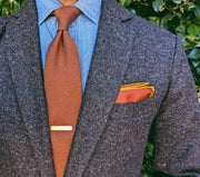 Dalton Rust Solid Tie