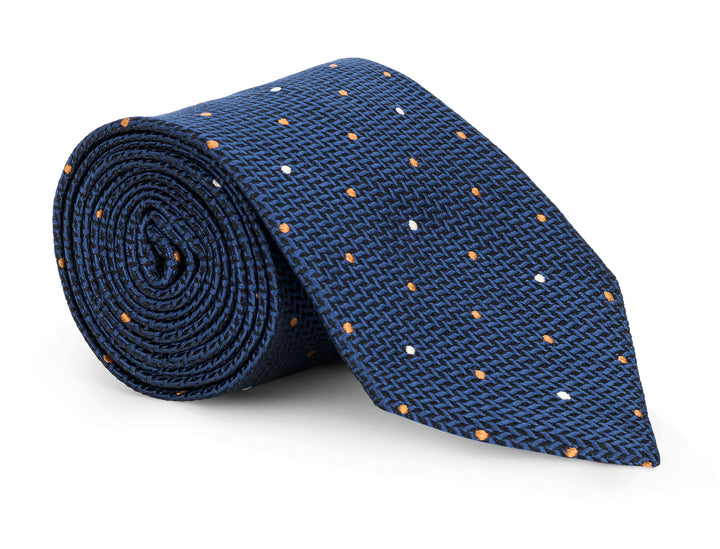 Dawson Navy Multi Dot Tie