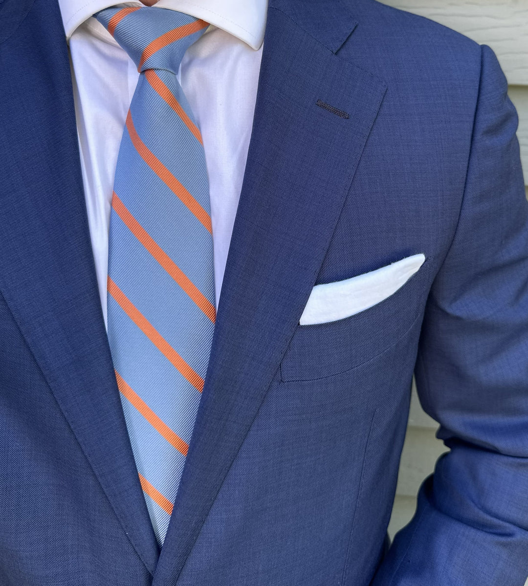 Fletcher Blue Stripe Tie