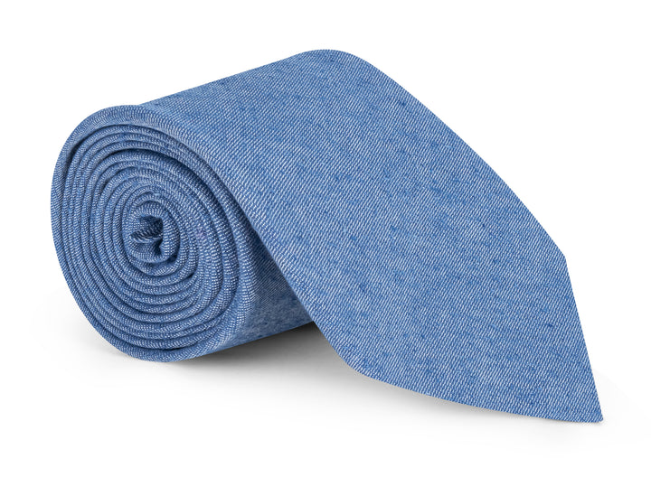 Winslow Blue Solid Tie