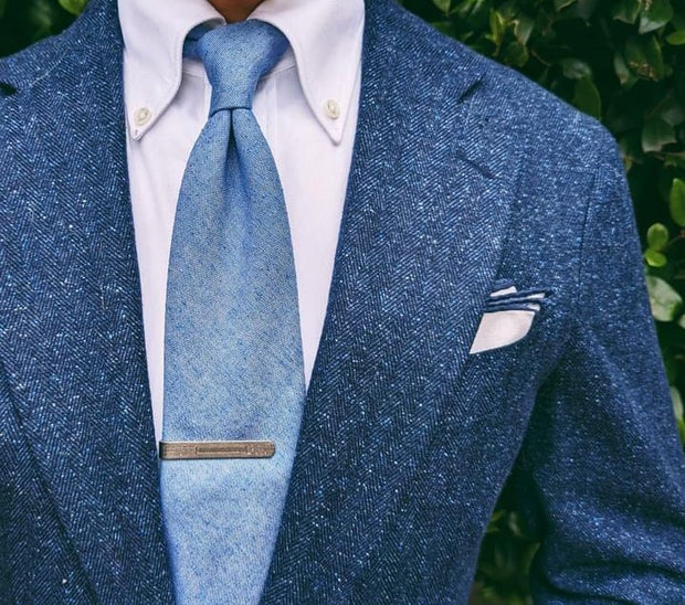 Winslow Blue Solid Tie