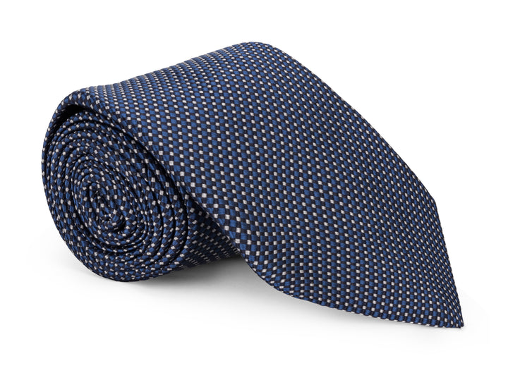 Hawley Navy Semi Solid Tie