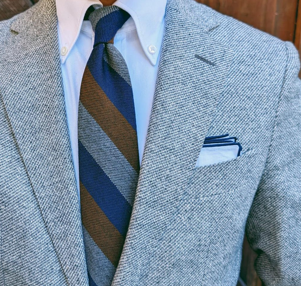 Hendrix Wool Multi Stripe Tie