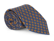 Hylan Blue Foulard Tie