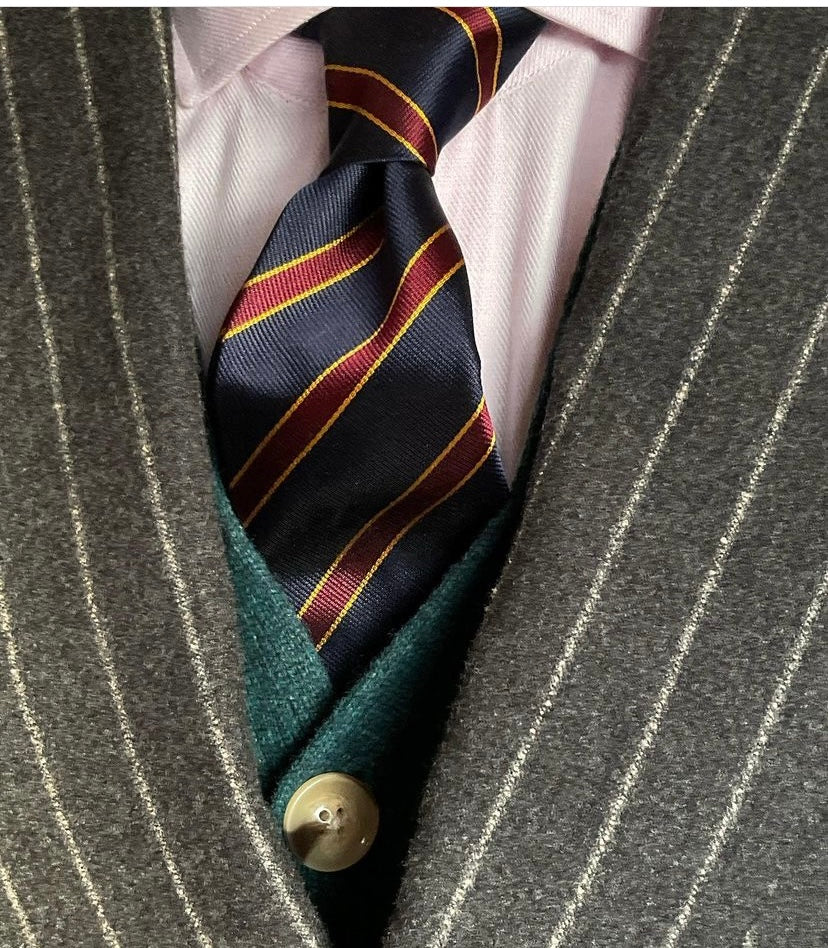 小物 DAIRIKU Regimental Silk Tie Money Clip DAIRIKU(ダイリク)Benjamin Silk Tie with Money Clip (23SS A-3