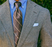 Jarvis Mocha Stripe Tie