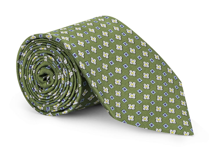 Keap Kelly Green Foulard Tie