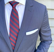 Lewiston Red Stripe Tie