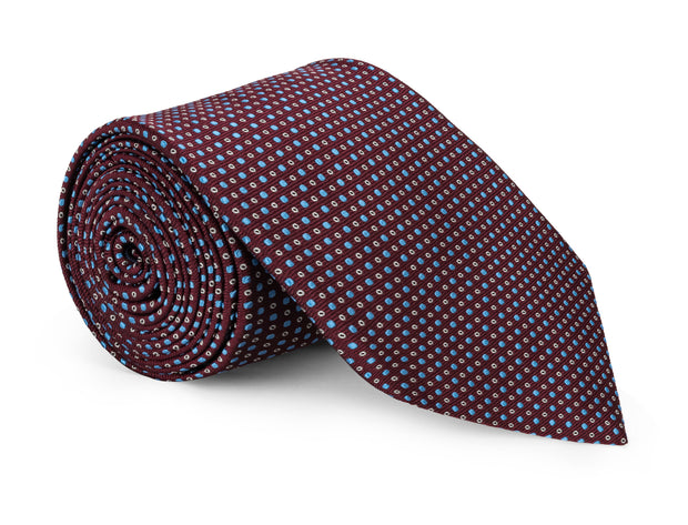 McVeigh Wine Semi Solid Tie
