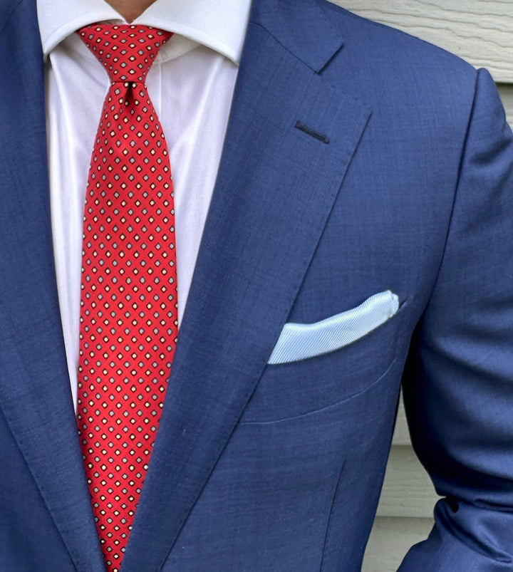 Merrick Red Diamond Tie