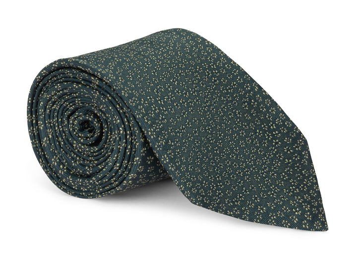 Mott Green Floral Tie