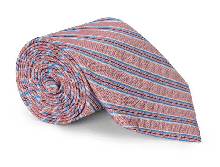 Osborn Pink Stripe Tie