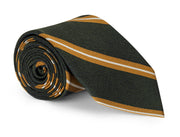 Ross Olive Stripe Tie