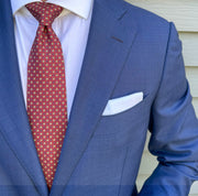 Slayton Crimson Micro Geo Tie
