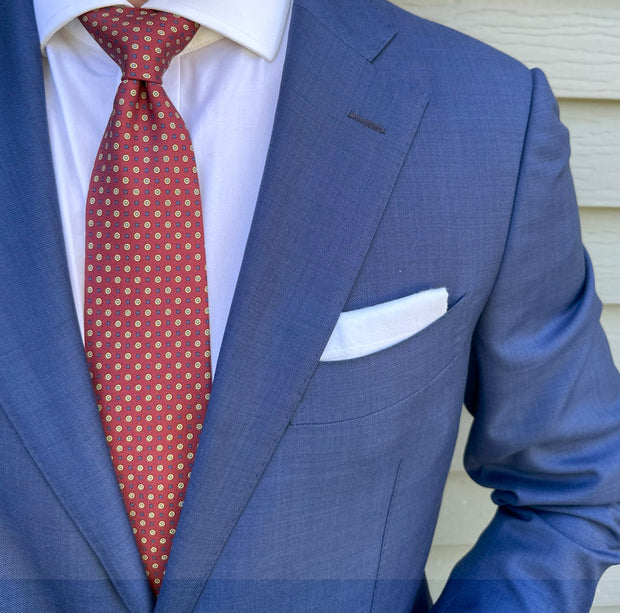 Slayton Crimson Micro Geo Tie