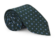 Watson Dark Green Foulard Tie