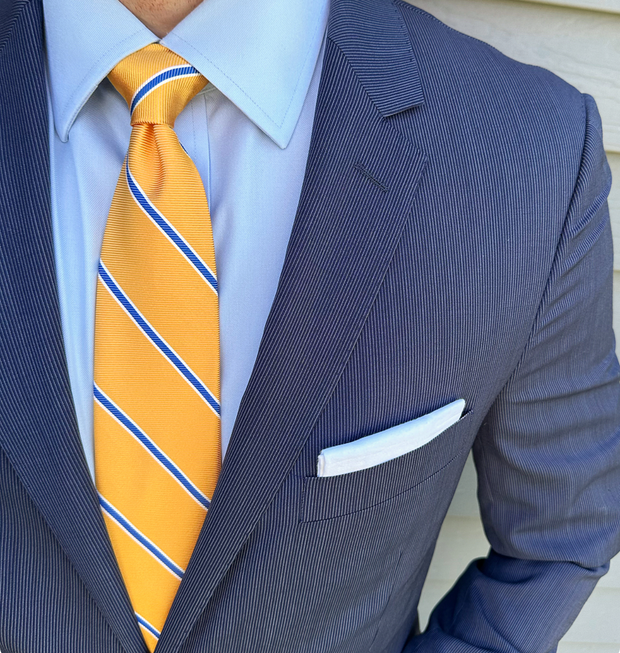 Williams Yellow Stripe Tie