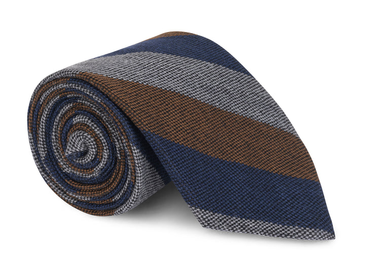 Hendrix Wool Multi Stripe Tie