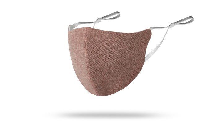 Red Solid Face Mask
