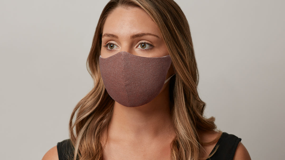 Red Solid Face Mask