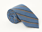 Langham Stripe Tie Blue