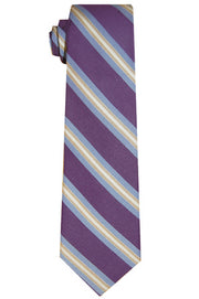 Spruce Purple Striped Tie