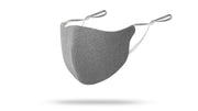 Light Grey Solid Face Mask