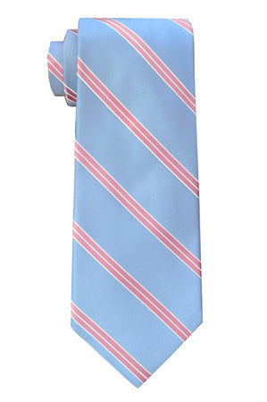Waverly Striped Blue Tie