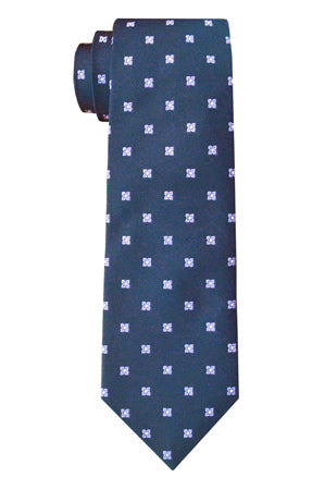 Ellwood Foulard Tie Purple