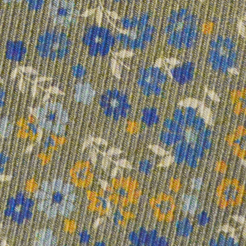 Renwick Floral Tie Olive