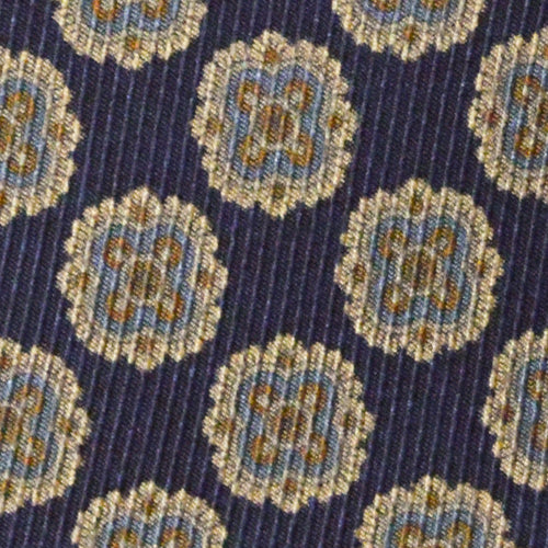 Perry Geometric Tie Navy