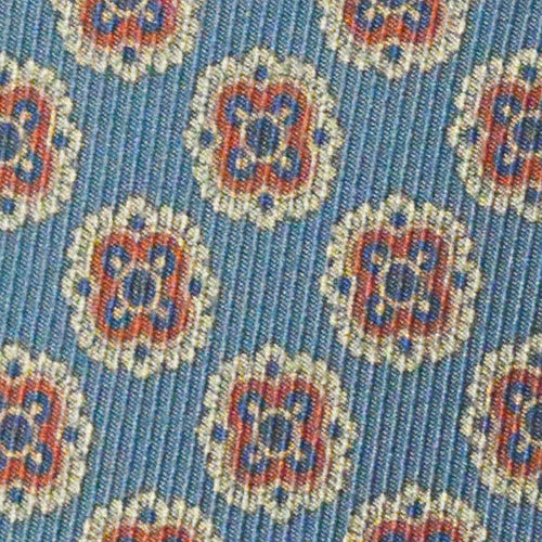 Perry Geometric Tie Blue