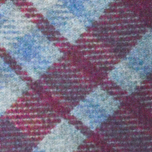 Sutton Plaid Tie Wine