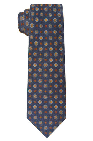 Graham Foulard Tie Navy