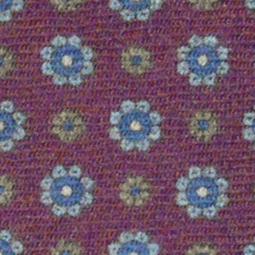 Graham Foulard Tie Wine