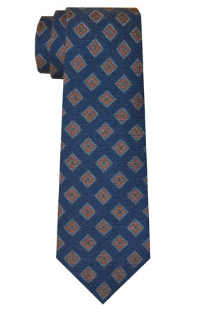 Hausman Diamond Tie Navy