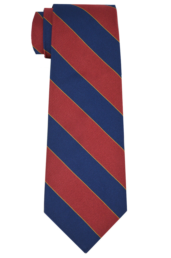 Murray Striped Tie Red