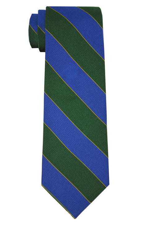 Murray Striped Tie Green