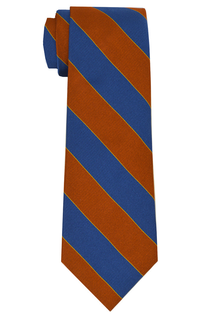 Murray Striped Tie Orange