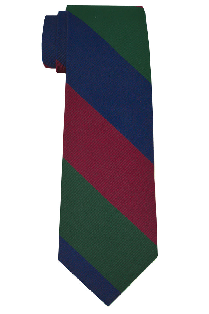 Harrison Striped Tie Red