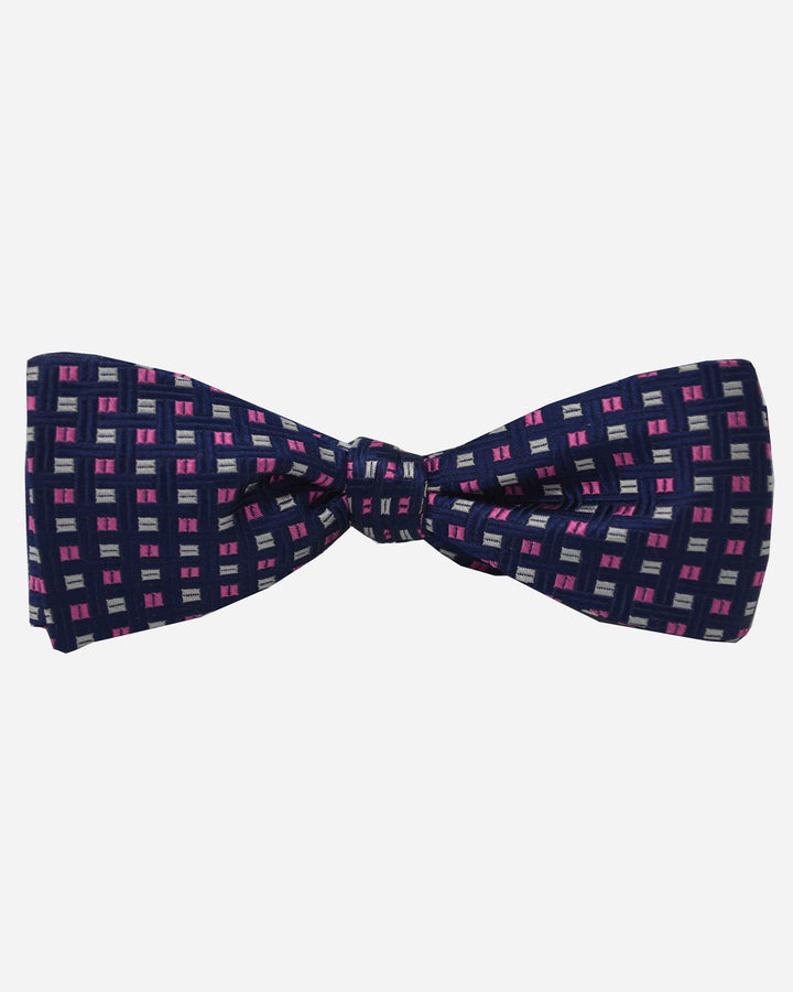 Kensington Geo Bow Tie Navy