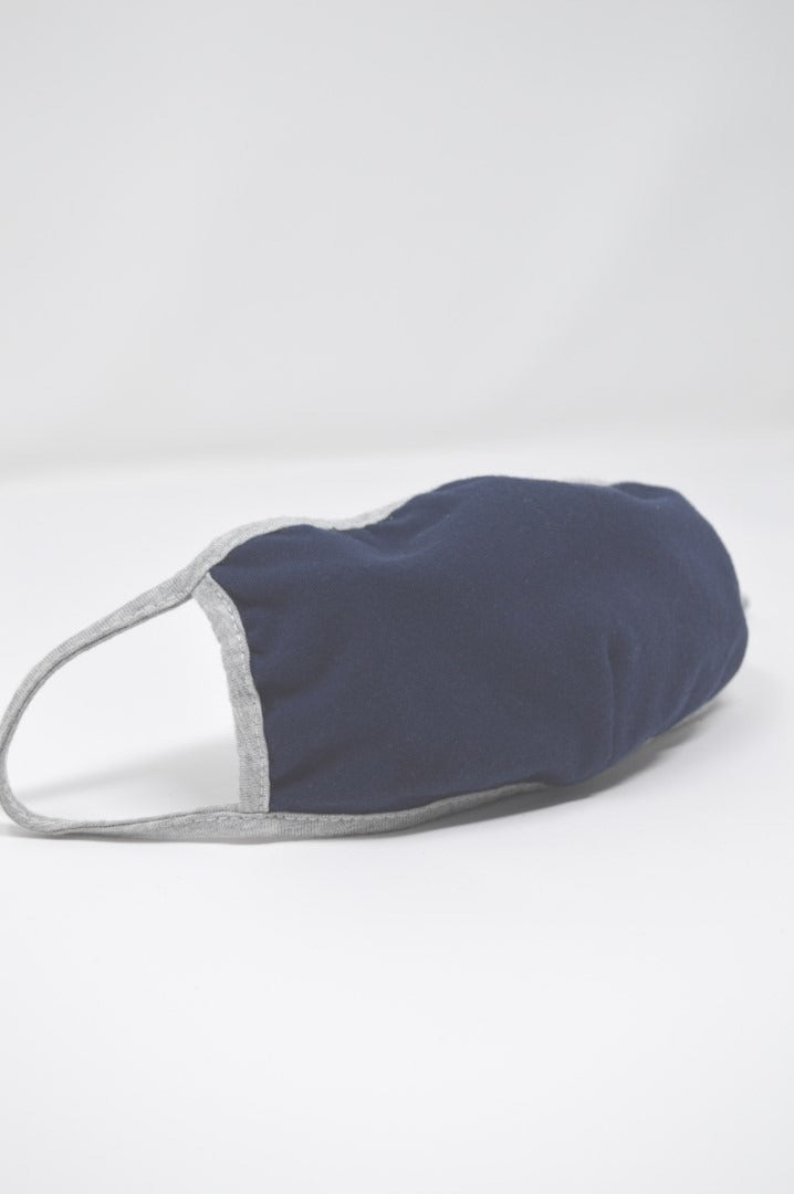 Navy Solid Reusable Face Mask (3 Pack)